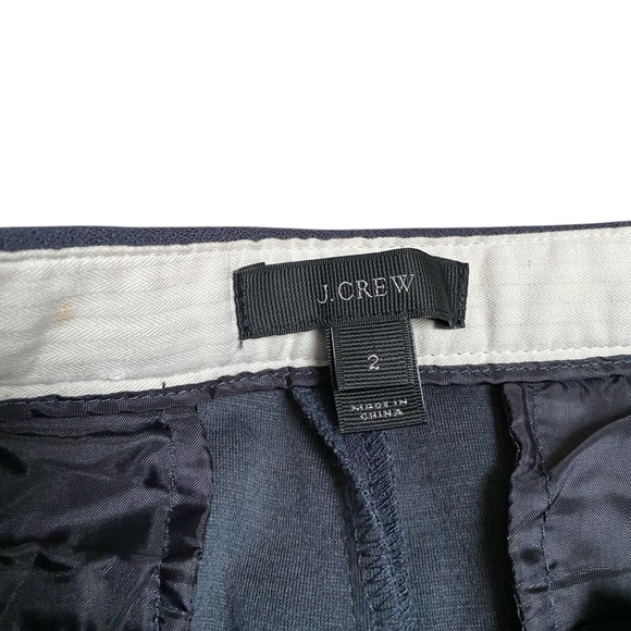 J.Crew Bonded Crepe Ankle Pants Gray Size 2 | Tailored Workwear Trousers - Picture 10 of 11
